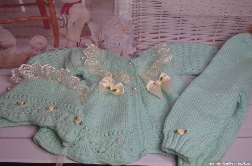 Костюм для малышки реборн 60 см