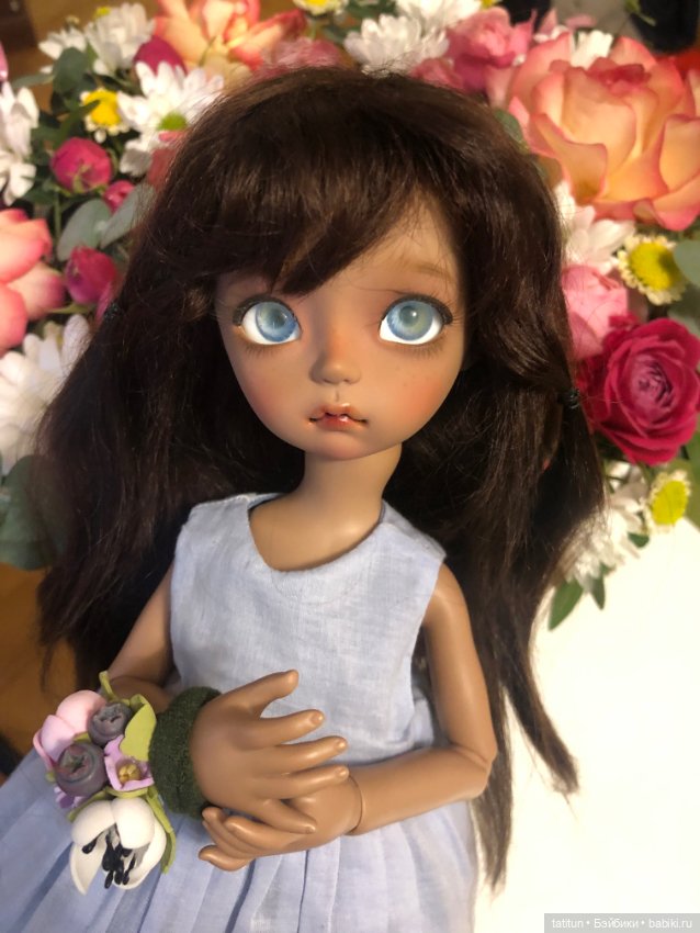 Парики Kemper 7-8 мохер — Парики для BJD (фото 2)