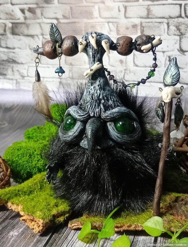 Ворон-шаман — Авторские игрушки