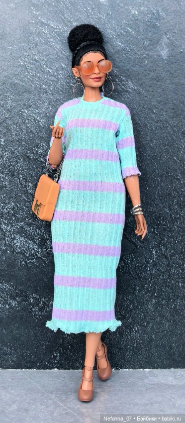 Платье для пышки Барби — Одежда для кукол (фото 2)