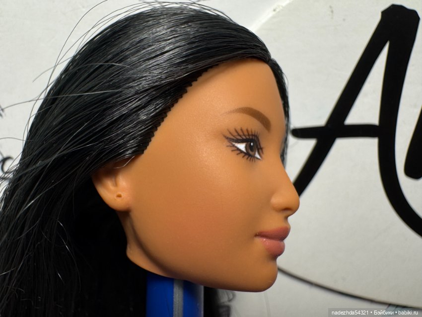 Голова Барби Натив Америка 2000 год (фото 4)