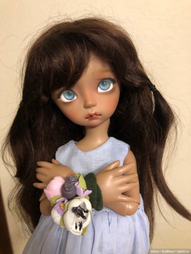 Парики Kemper 7-8 мохер — Парики для BJD (фото 3)