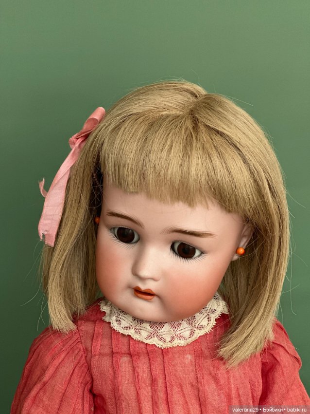Натуральный Парик на антикварную куклу (фото 4)