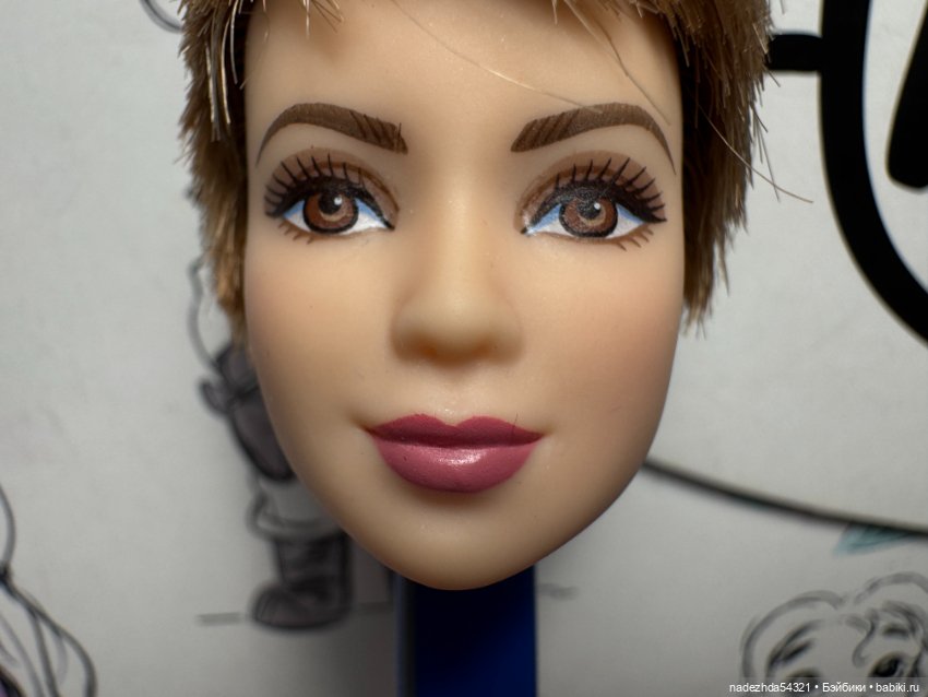 Голова Барби Инсургент Трис (фото 5)