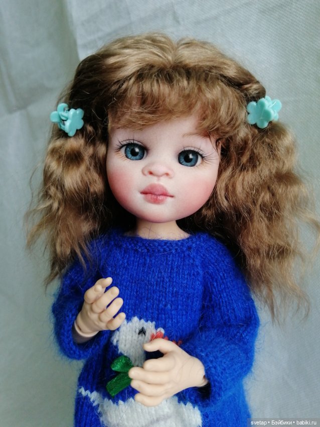 Малышка Нора ООАК Паола Рейна голова (фото 2)