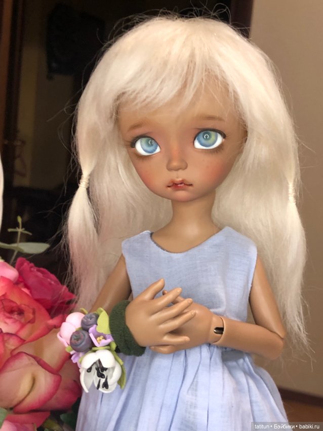 Парики Kemper 7-8 мохер — Парики для BJD (фото 5)