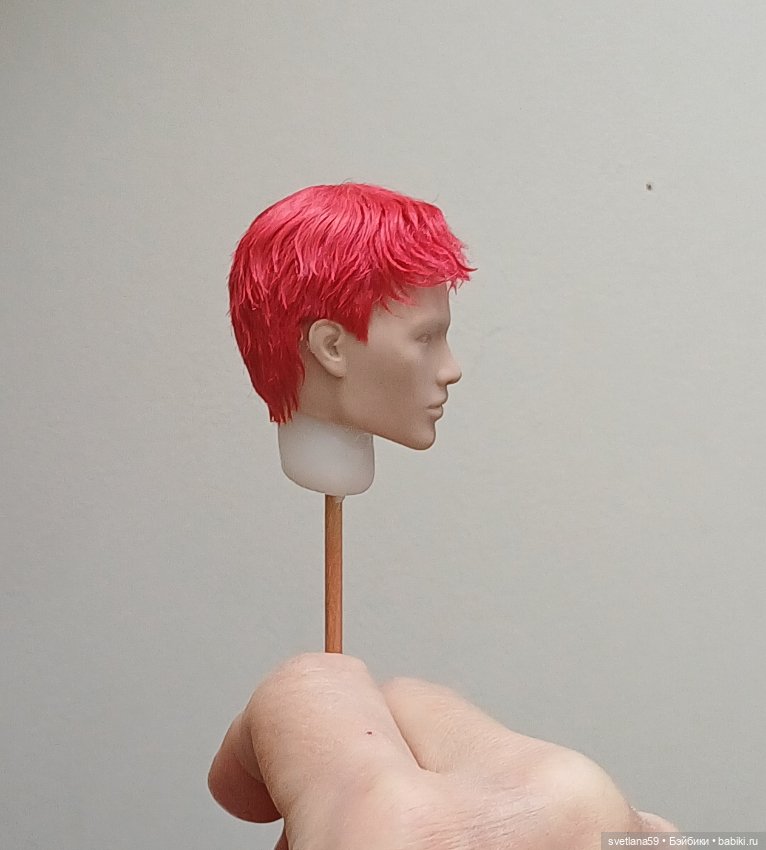 Парик из козочки для парней ИТ и др подобные головы (фото 6)