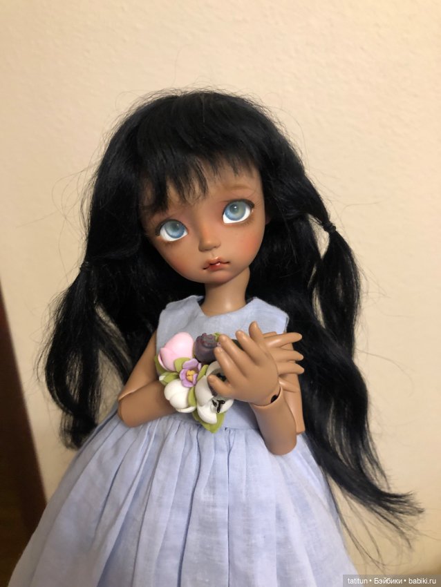 Парики Kemper 7-8 мохер — Парики для BJD (фото 7)