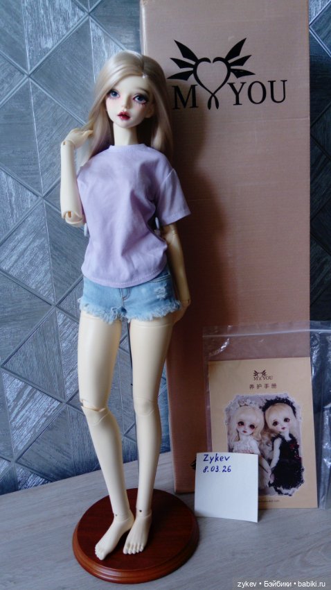 Бжд кукла Letina от Myou doll (фото 5)