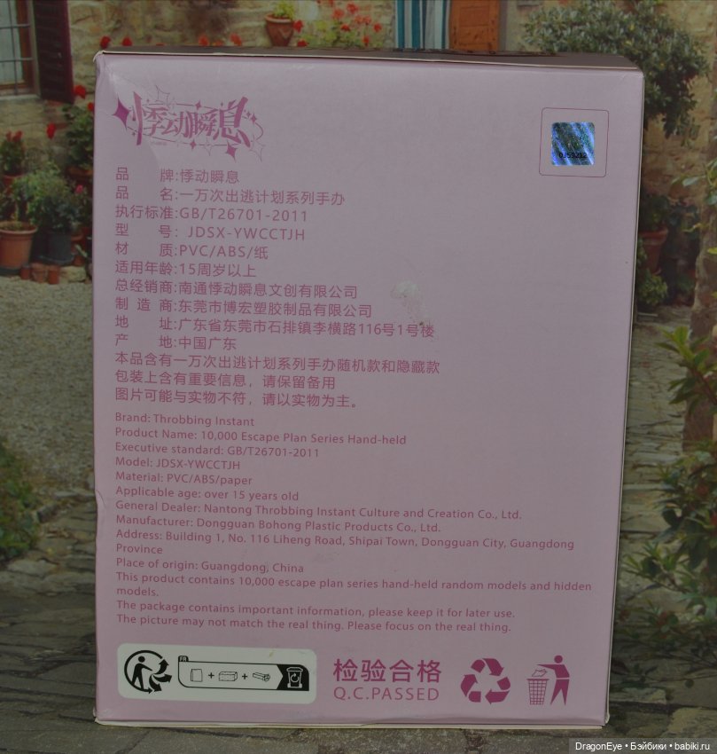 Куколка 10000 планов побега секретная