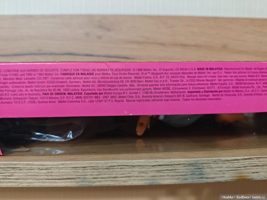 Кукла Барби 25th anniversary Walt Disney World (фото 5)