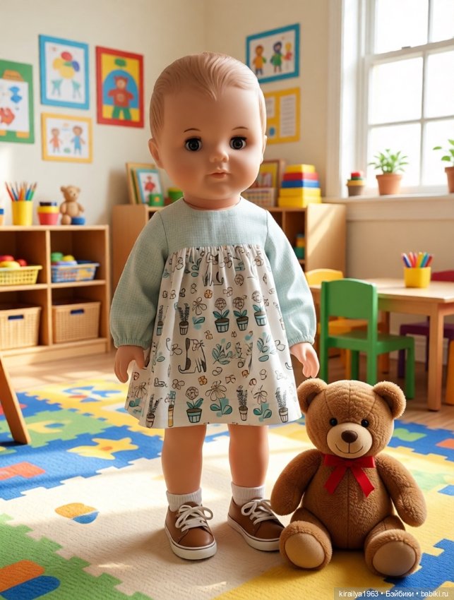 Платья для пупсов и кукол 40 см (фото 8)