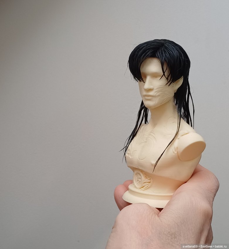 Паричок из козочки для парней Мяуси