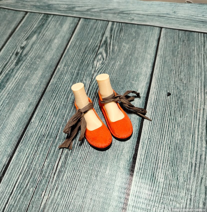 Балетки морковные 4,3*1,6см (фото 6)