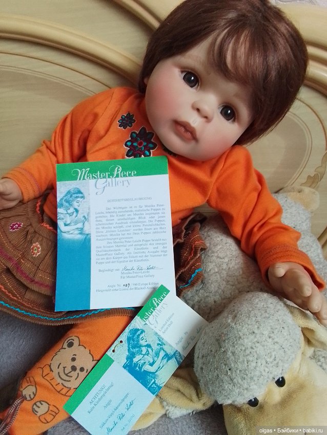 Коллекционная кукла от Моники Петр Ляйхт (фото 6)