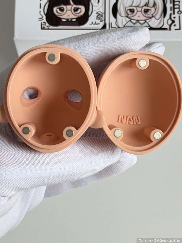 Голова маленькая P от NanDoll (фото 7)