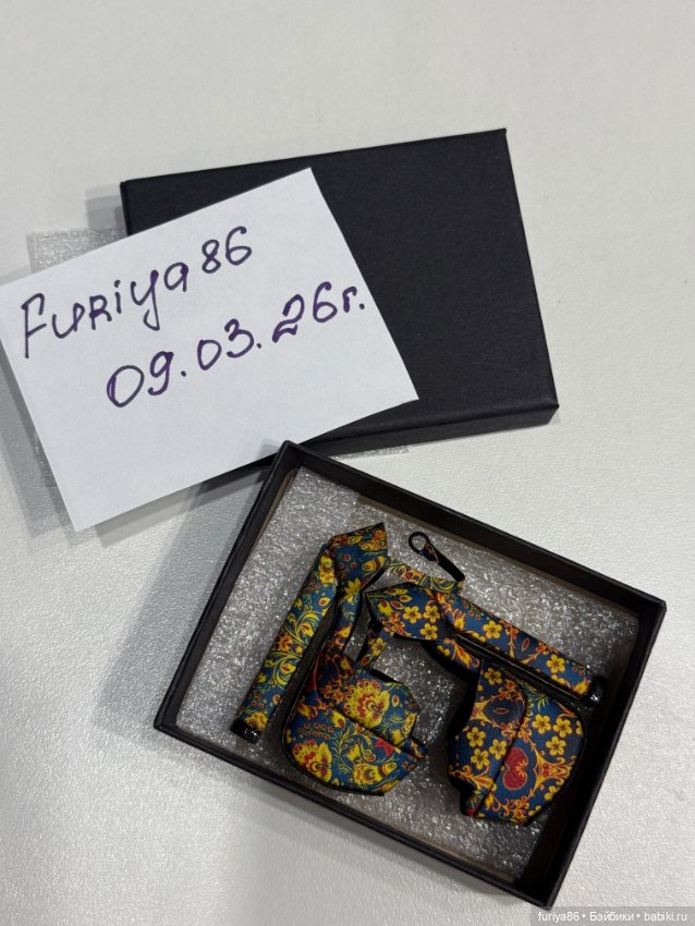 Босоножки для Pasha mini — Обувь для BJD (фото 4)