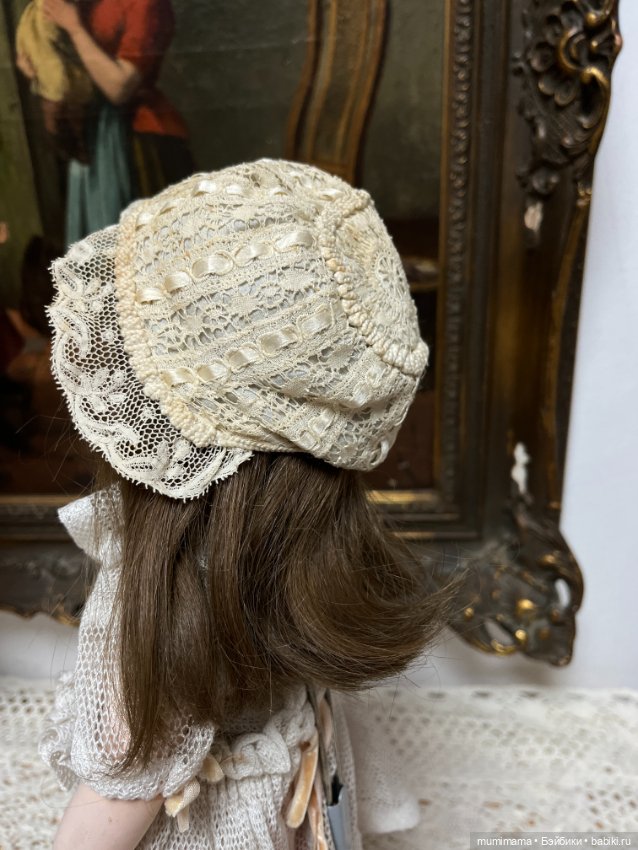 Антикварная француженка SFBJ 301 кабинетного размера 40 см (фото 9)