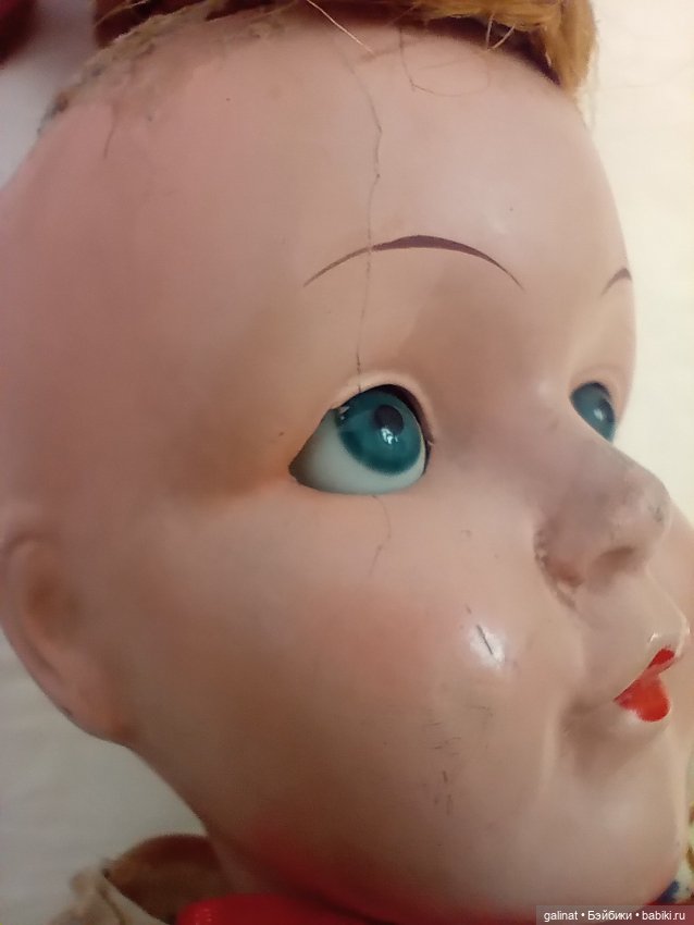 Старинная немецкая композитная кукла (фото 10)