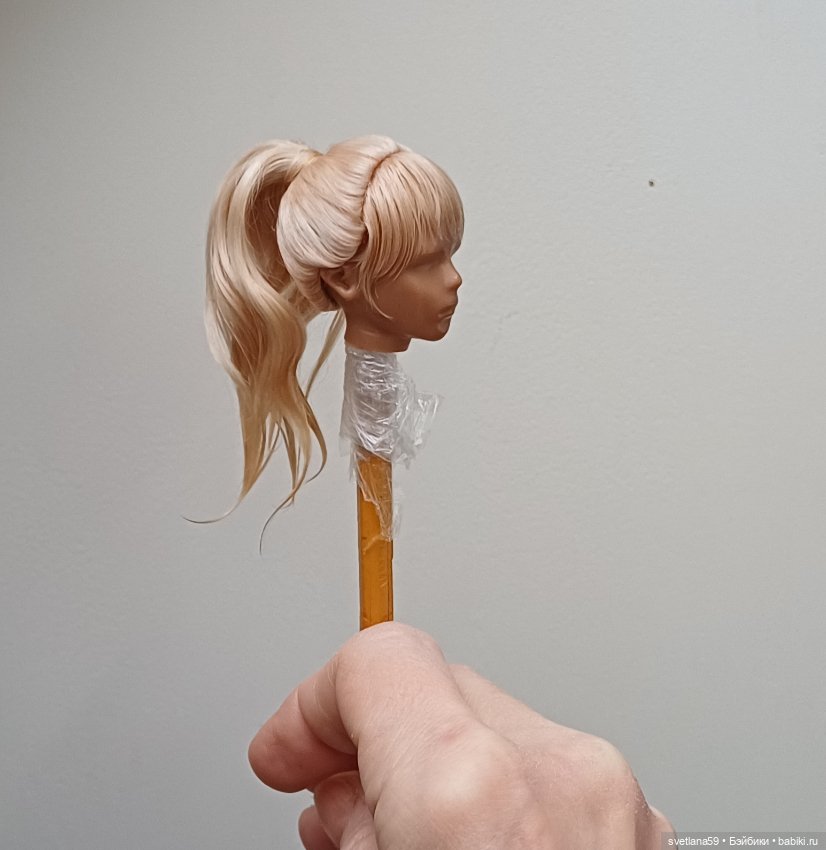 Натуральный паричок для Евы/Луны от Натальи Петровой (фото 2)