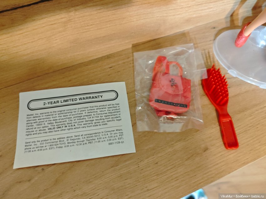 Кукла Барби 25th anniversary Walt Disney World (фото 4)