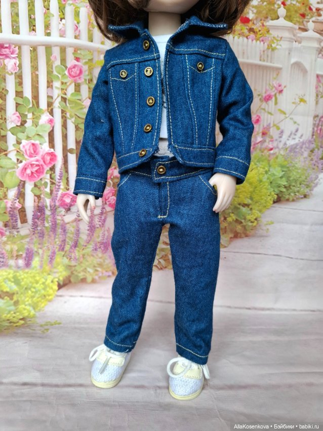Джинсы для Ruby Red — Одежда для кукол (фото 4)