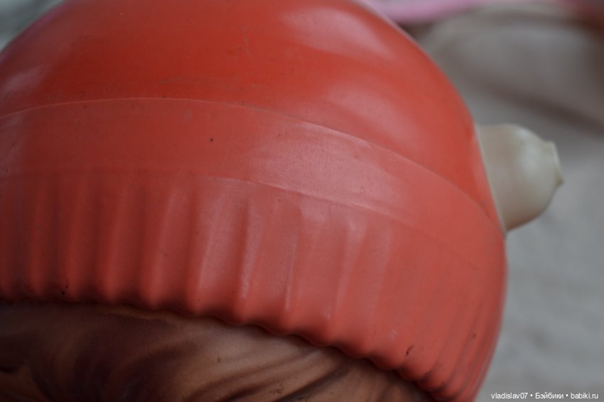 Винтажная большая неваляшка (фото 4)