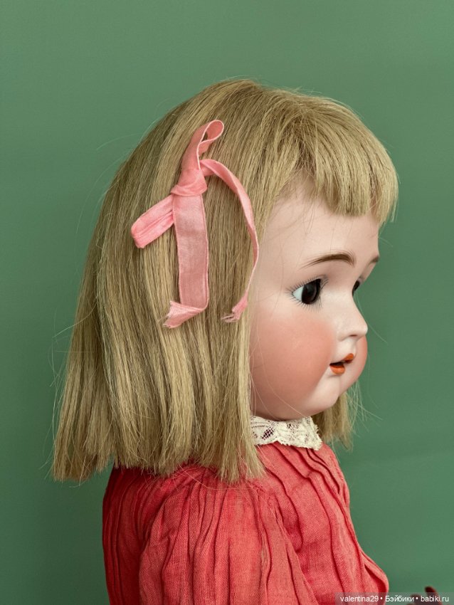 Натуральный Парик на антикварную куклу (фото 5)