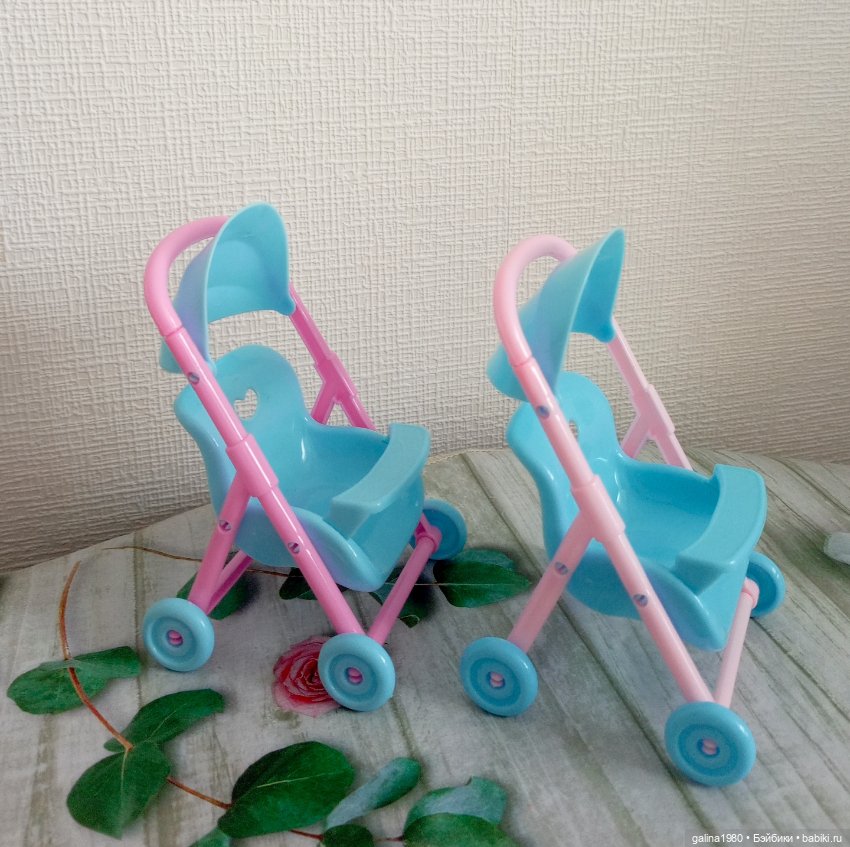 Коляски для пупсиков 12 см (фото 4)