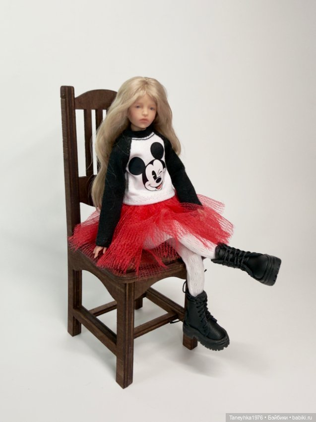 Ботинки для куклы БЖД Ажур Натальи Петровой