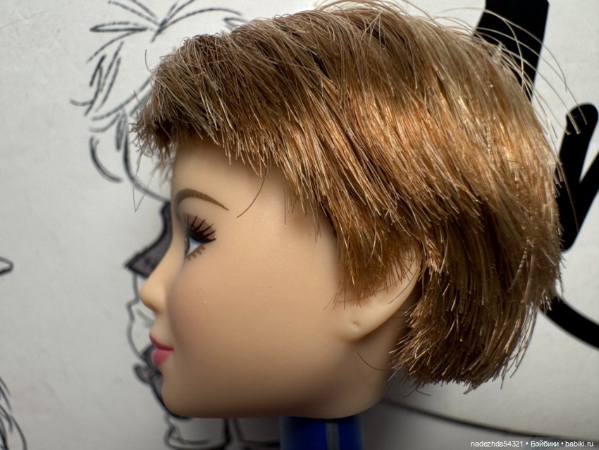 Голова Барби Инсургент Трис (фото 4)