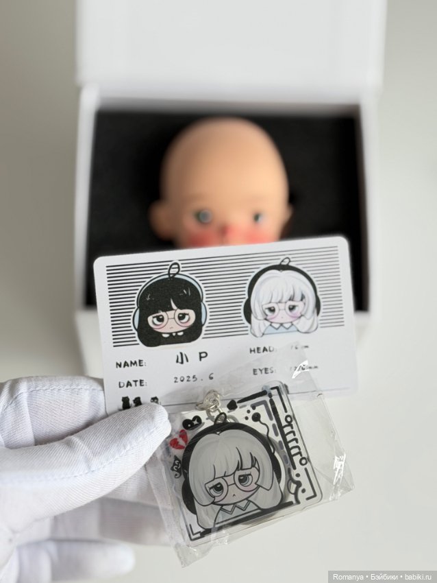 Голова маленькая P от NanDoll (фото 8)