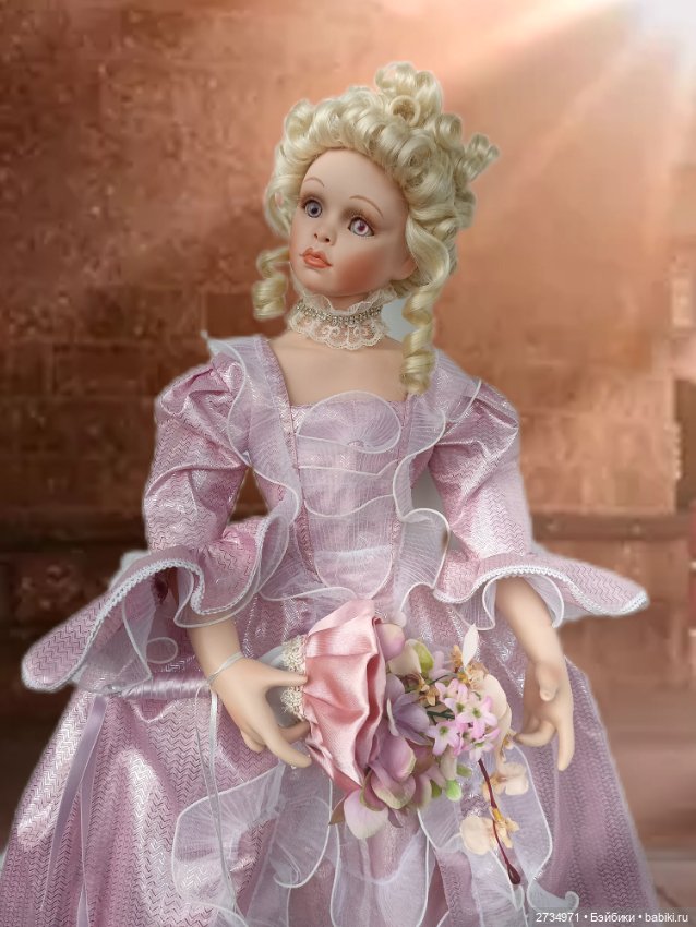 Кукла фарфоровая коллекционная