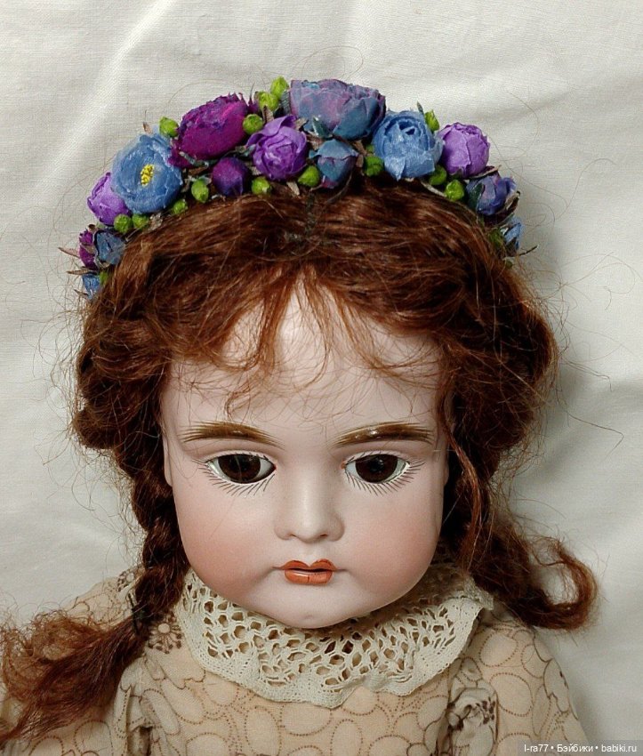 Ободки из шелка для куклы ОГ 23-25см (фото 4)