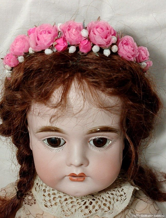 Ободки из шелка для куклы ОГ 23-25см (фото 2)