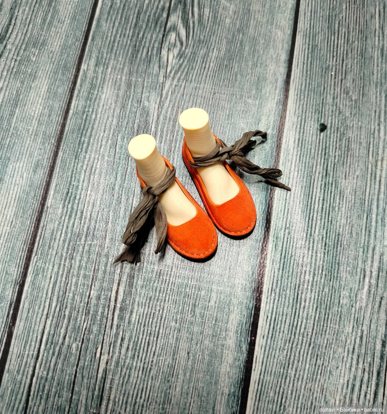 Балетки морковные 4,3*1,6см (фото 5)