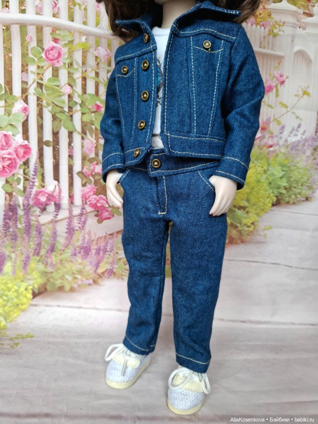 Джинсы для Ruby Red — Одежда для кукол (фото 6)