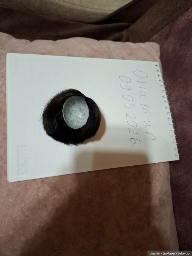 Продам парик из шерсти козочки на голову 10,5см (фото 7)