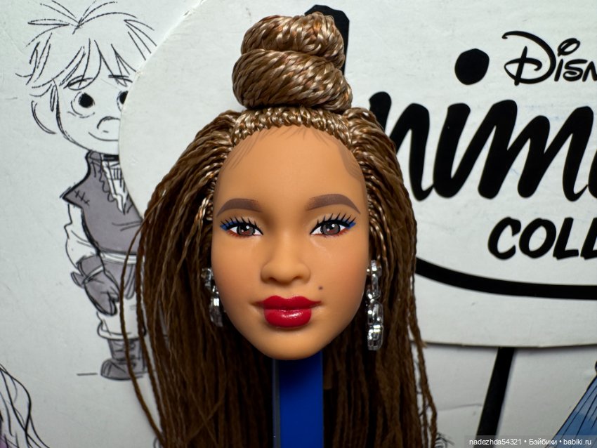Голова Барби БМР 1959 мулатки (фото 2)