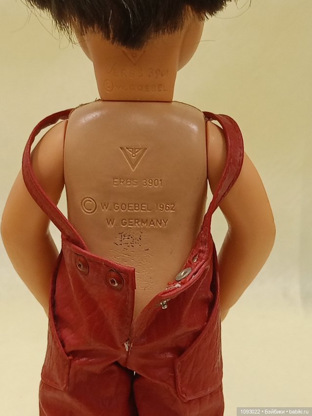 Винтажная куколка Goebel, Германия 1962 год (фото 6)