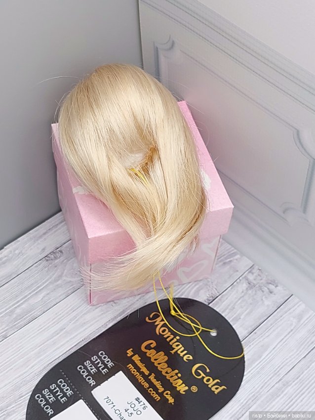 Парик JOJO новый размер 4-5 цвет Champagne на Лати от Monique (фото 4)