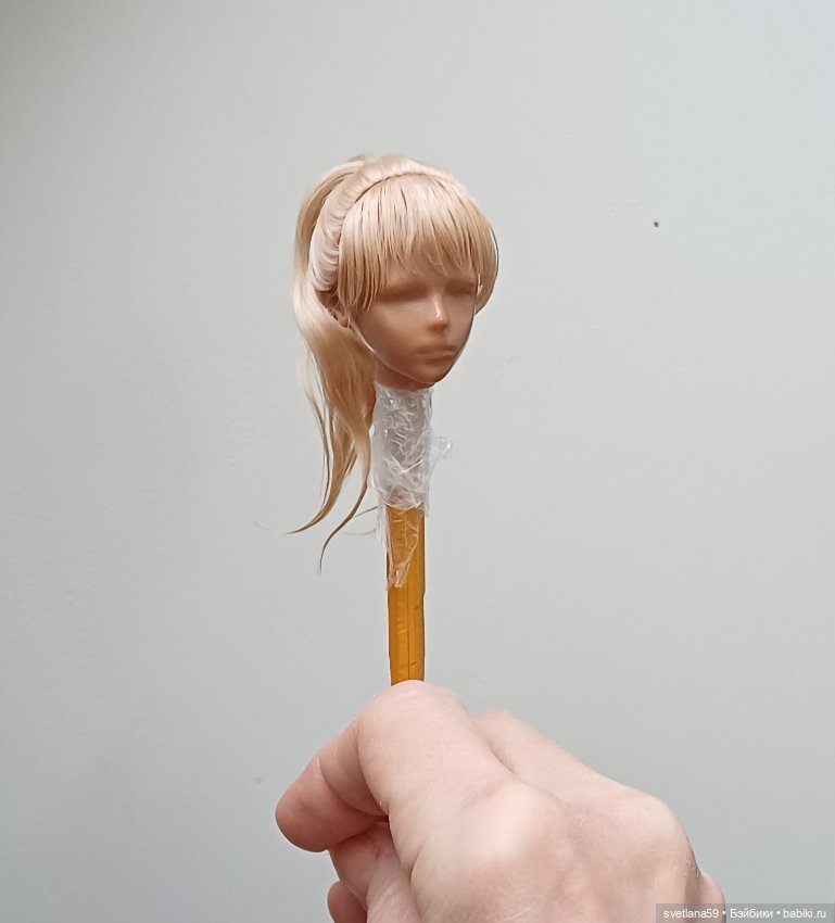 Натуральный паричок для Евы/Луны от Натальи Петровой