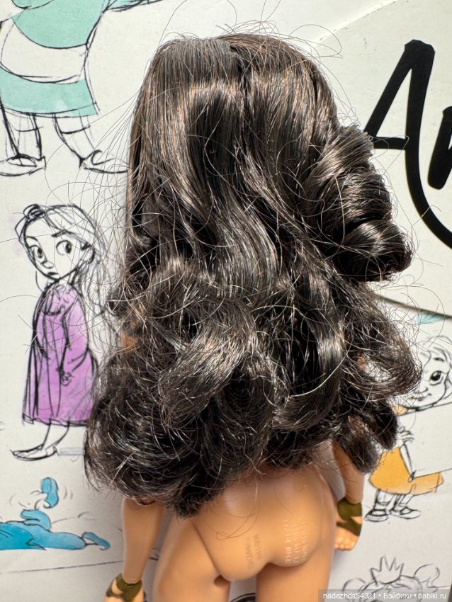 Барби Диана Чудо-женщина из сета "Райский остров" нюд (фото 10)