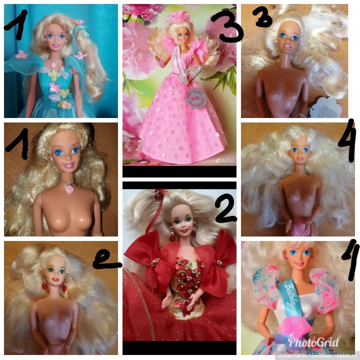 Куклы Барби 90-х, в отличном состоянии, нюд. Barbie (фото 3)