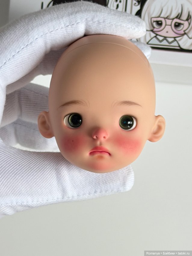 Голова маленькая P от NanDoll (фото 6)