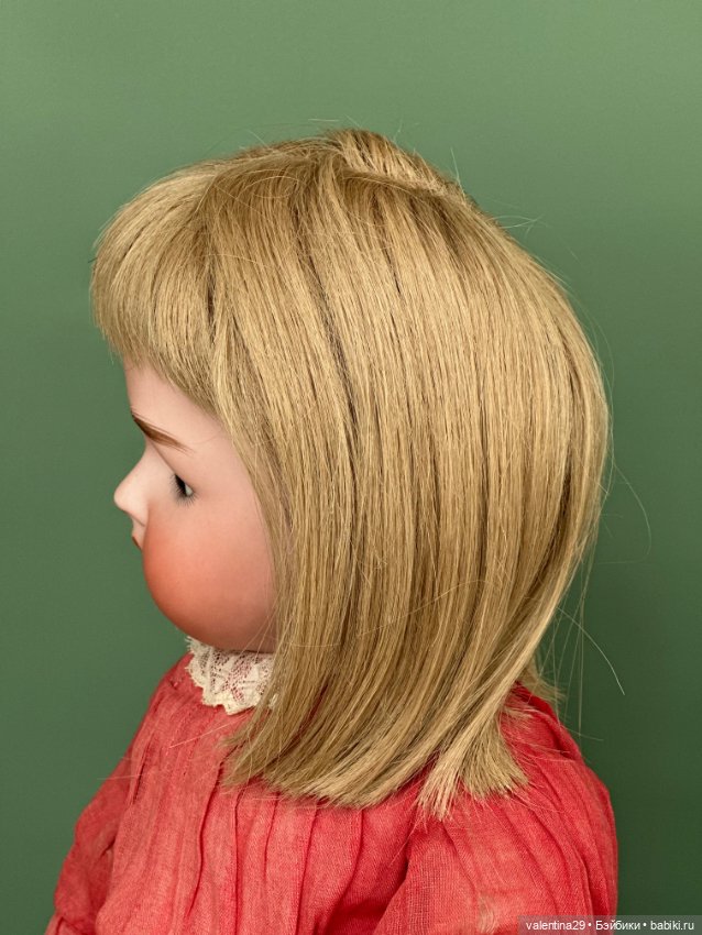 Натуральный Парик на антикварную куклу (фото 3)