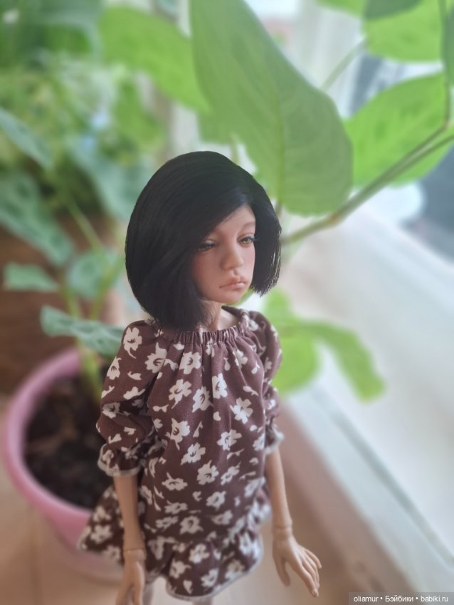 Продам парик из шерсти козочки на голову 10,5см (фото 2)