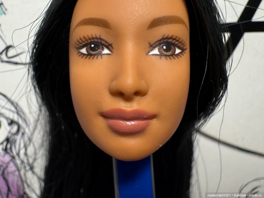 Голова Барби Натив Америка 2000 год (фото 6)