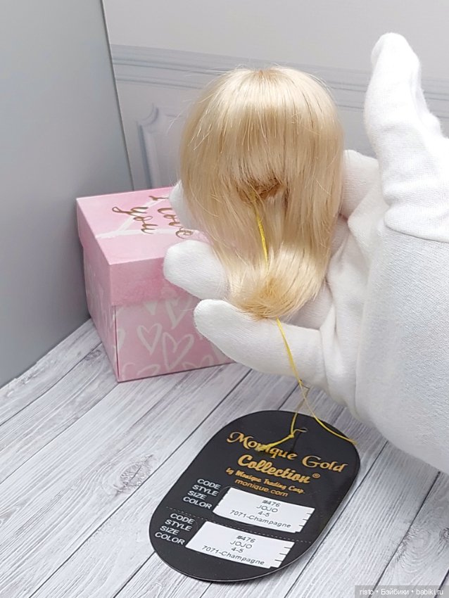 Парик JOJO новый размер 4-5 цвет Champagne на Лати от Monique (фото 5)