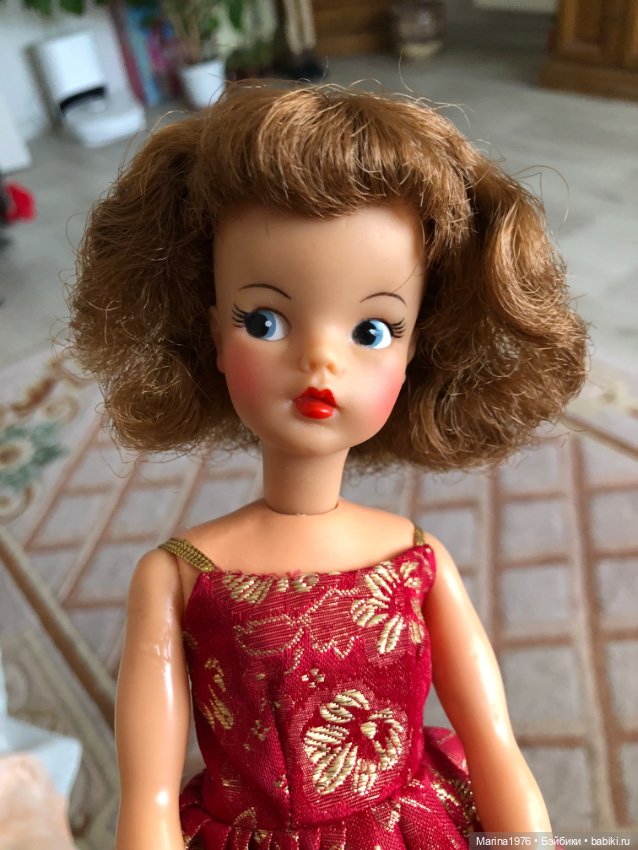 Тамми в красном платье — Винтажные куклы и игрушки детства